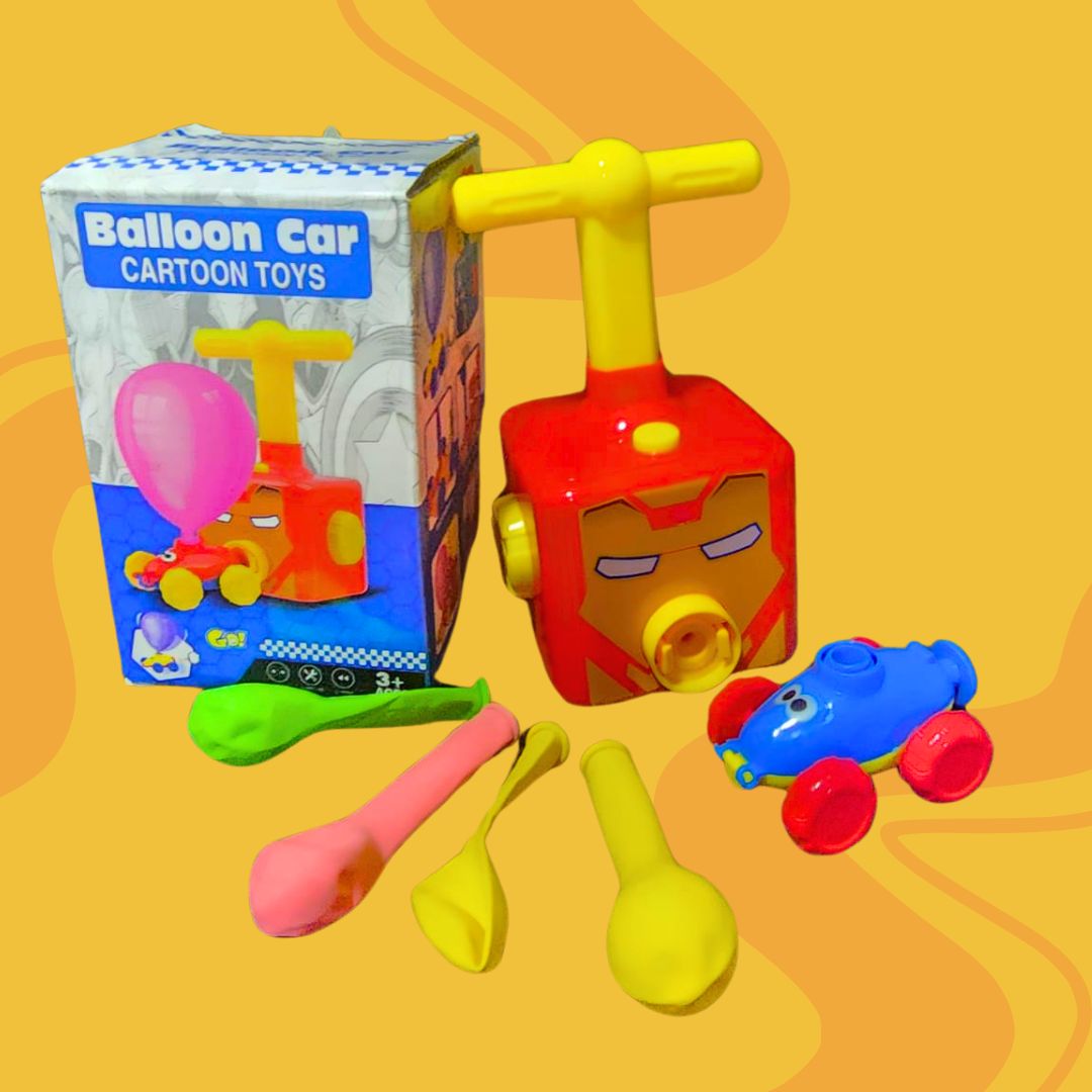 Bombin Con Globo Lanazador de Auto