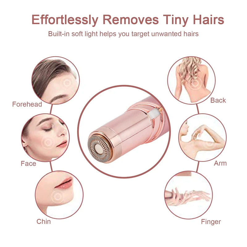 Depiladora Facial Portatil Recargable