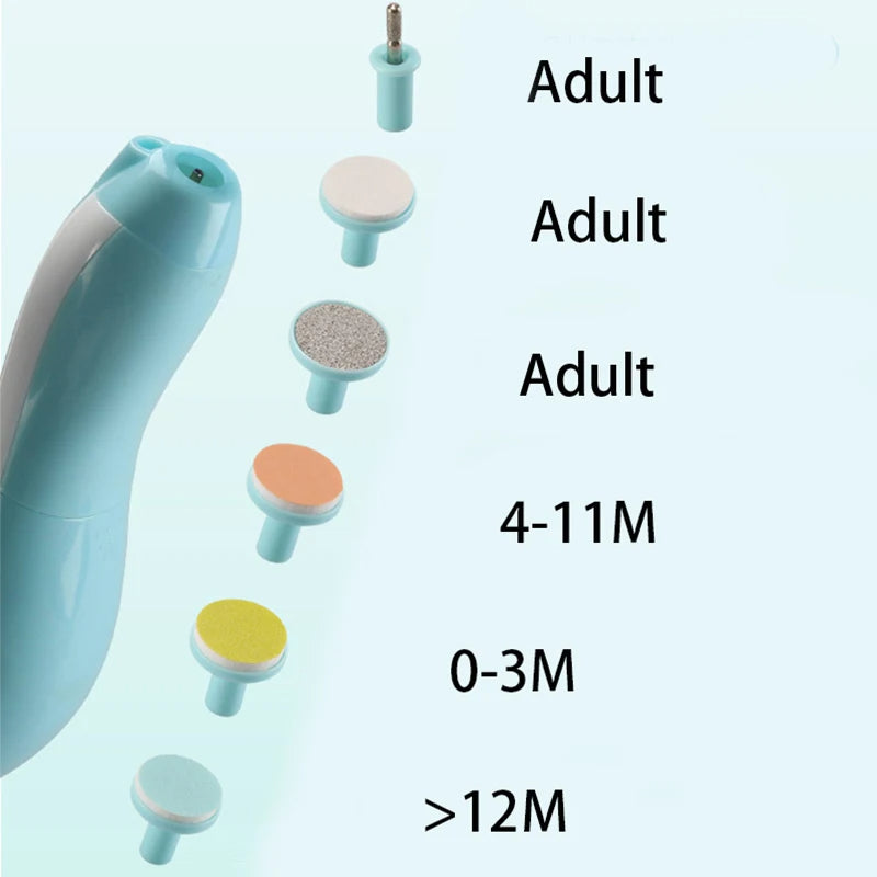 Limpiador De Uñas Para Bebe 6 en 1